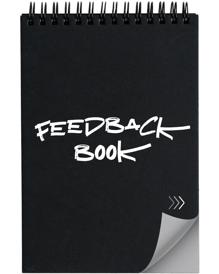 Feedback Book — книга отзывов клиентов